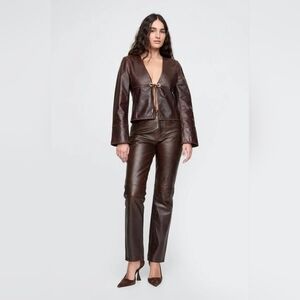 Gap‎ × Cult Gaia Leather Trousers